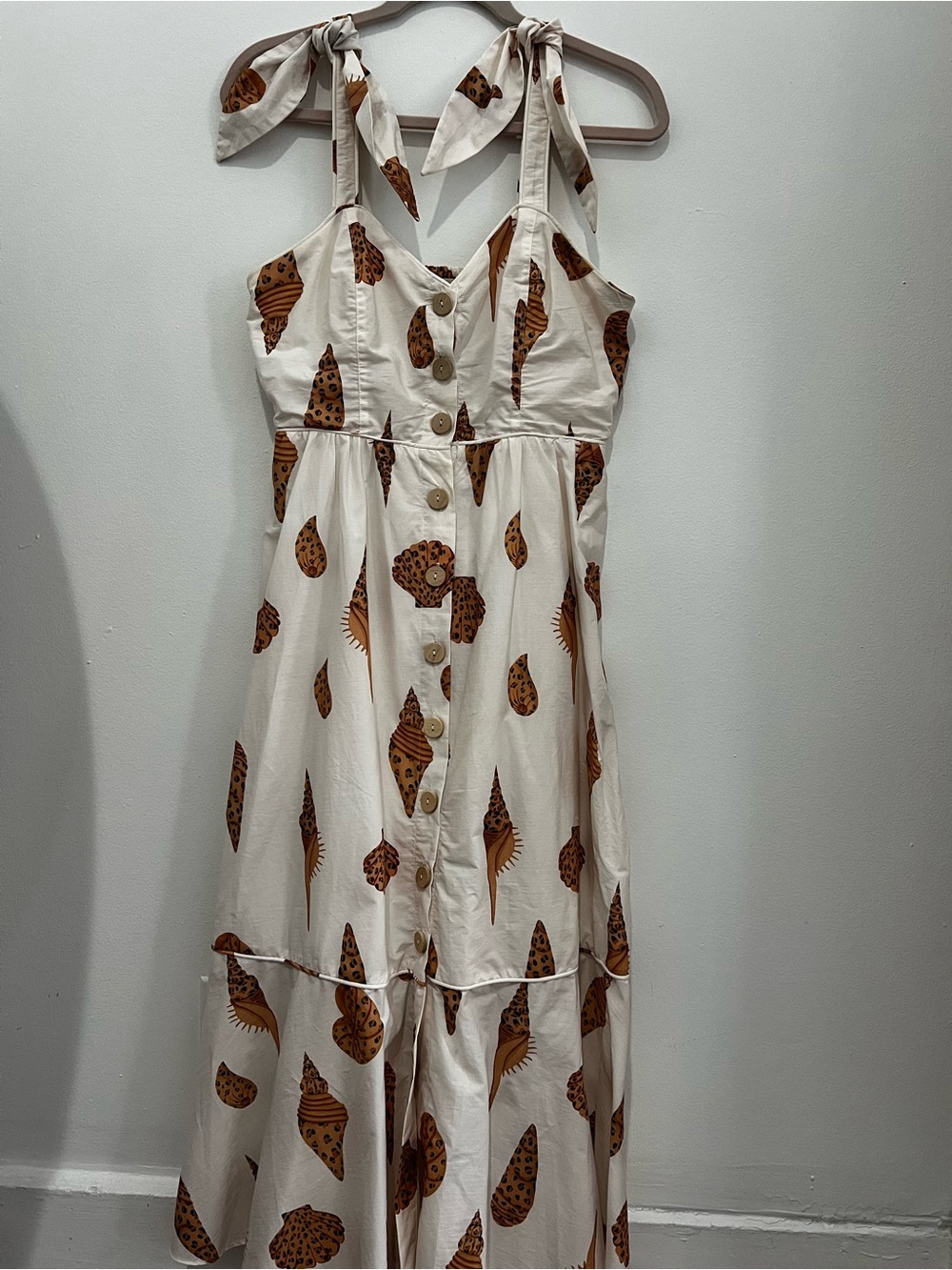 Farm Rio Midi Shell Dress Medium - Picture 6 of 11